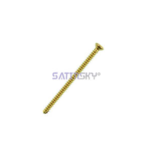Tornillos de titanio LCP de 3.5 mm, lote de 100 piezas, implantes quirúrgicos ortopédicos veterinarios, tornillos óseos de acero inoxidable/titanio - Product Image 6