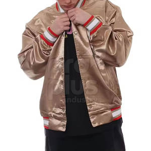 Prix de gros Veste d'hiver en satin de haute qualité pour hommes Col montant Logo frontal Fabriqué au Pakistan Service OEM - Product Image 2