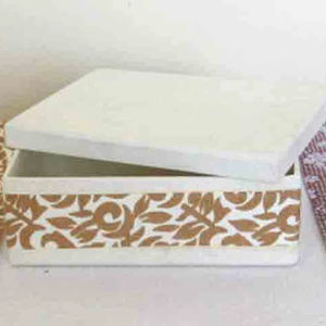 Personnalisé, fabriqué en carton et en velours, papier recyclé imprimé en coton, en forme rectangulaire, pour cadeaux et emballages de Noël - Product Image 1