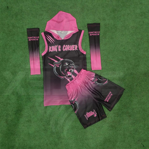 SATEX SPORTS SS-32 Maillots de football 7v7 personnalisés par sublimation pour hommes adultes, respirants, séchage rapide, grandes tailles, sans manches, 100% - Product Image 1