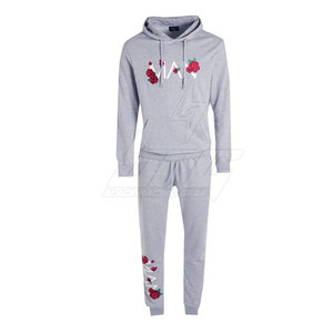 Venta caliente Ropa de invierno Hombres adultos Chándales Ropa de moda Chándales de color sólido a prueba de viento - Product Image 1