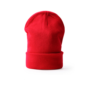Gorro acrílico para adultos de invierno 2025, gorro de punto de alta calidad, patrones digitales, diseñador de camuflaje de personaje de dibujos animados de Color puro - Product Image 2