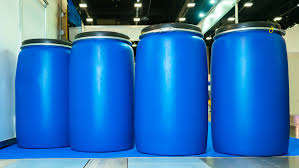 Baril en plastique bleu de tambour de HDPE-25L au conteneur de stockage de catégorie chimique et comestible 250L - Product Image 5