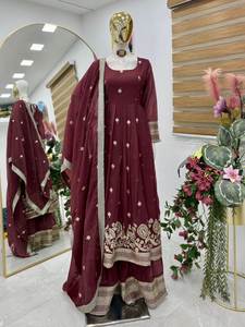 Nuevo Conjunto de Salwar Kameez y Dupatta de Diseño Moderno para Fiesta, Ropa Étnica con Bordado en Relieve, Secado Rápido, para Todas las Temporadas, Impresionante - Product Image 3