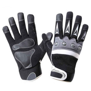 Top Trending Hot Selling Durable Anti-Wrinkle <b>Synthetic</b> <b>Leather</b> Breathable Anti-Slip Silicone-Free Mechanics Gloves High Quality - Product Image 1