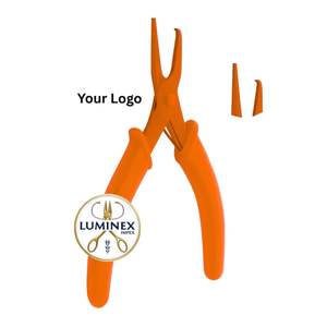 LUMINEX IMPEX Premium Stainless Steel Split Ring Opening <b>Pliers</b> Customizable Color High Quality Heavy-Duty Stone Setting Jewelry - Product Image 3