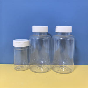 Qualité alimentaire 60ml-250ml PET Recyclé Plastique <span class=keywords><strong>Capsule</strong></span> Médecine & Soda Tablet Bouteilles <span class=keywords><strong>Recyclable</strong></span> Pilule Paquet - Product Image 2