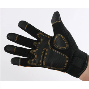 Gants de travail de mécanicien antistatiques de haute qualité Gants à main en cuir tendance avec fonctions antidérapantes anti-coupure TPR Back - Product Image 6