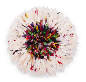 Sombrero Juju multicolor para decoración de pared interior hecho de material de bambú duradero - Product Image 1