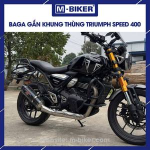 For Triumph Speed 400 Rear Rack with Aluminium <b>Tail</b> Bag Mounting for Secure Luggage <b>Box</b> Attachment - Product Image 2