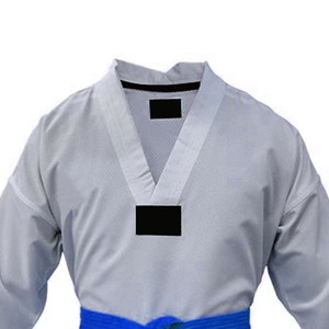 100% algodón artes marciales desgaste uniformes de Karate para adultos alta calidad precio al por mayor ropa de Taekwondo uniforme - Product Image 6