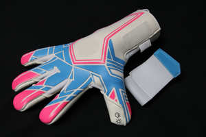 Gants de gardien de but de football professionnels en latex imperméables respirants à fermeture à lacets, doigts complets, unisexe, ajustement sécurisé, confortables - Product Image 2