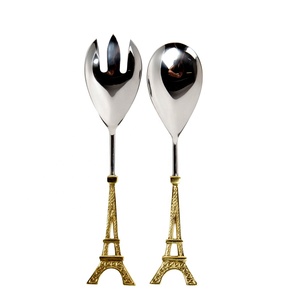 ชุดสแตนเลสหัวตัดสี่เหลี่ยม,ชุดเสิร์ฟสลัดชุดเสิร์ฟสลัดตะวันตกสำหรับโรงแรมผลิตจากโรงงานมืออาชีพ - Product Image 5