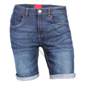 High Street Style Vintage Loose Fit Distressed Washed Men Denim Shorts Verano Nuevos hombres Moda Stretch Causal Wear Denim Shorts - Product Image 1