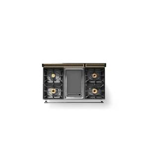 Tuscany 48W Dual Fuel <b>Range</b> with Oven Gas-Powered Traditional Features - Product Image 4