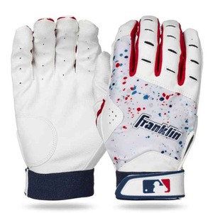 Guantes de bateo de béisbol hechos a medida de alta calidad diseño de cuero cómodo cierre de bucle de gancho Unisex duradero transpirable - Product Image 1