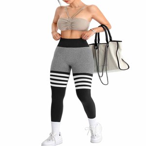 Fabricante de ropa deportiva Conjuntos de ropa deportiva Gimnasio Outft Fitness Wear Entrenamiento Leggings Conjuntos Yoga 2 piezas Ropa Leggings Conjunto para mujer - Product Image 6
