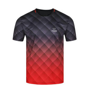 Camisetas de poliéster sublimación excelente calidad sublimación personalizada hombres camiseta casual elegante camisetas de alta calidad. - Product Image 2