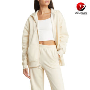 Sweatshirts oversize dernier design pour femmes en coton mélangé de qualité supérieure - Product Image 5