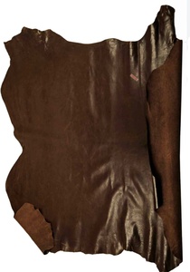 Cuir en croûte de chèvre avec grain uniforme et finition naturelle pour les projets de travail du cuir Cuir en croûte de chèvre pleine fleur - Product Image 1