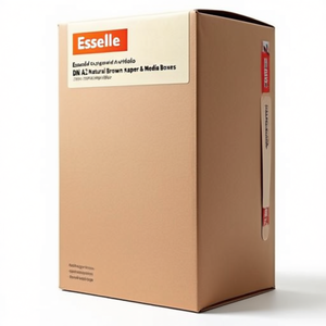 Esselte Recycled <b>Cardboard</b> Drawing Portfolio DIN A2 Natural Brown Paper & Media <b>Boxes</b> - Product Image 3