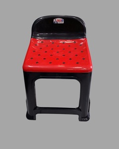 High Quality Heavy-Durable Square Plastic Top Stool Nestable Strong Colorful with Vara Merchants' Tip for Bedroom Application - Product Image 3