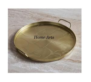 Plateau de service alimentaire en bois de la meilleure qualité Plateau de service à thé et à café de forme rectangulaire de la dernière conception par Home Arts - Product Image 3