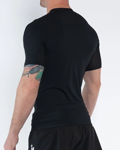 Rash Guard MMA de haute qualité avec logo personnalisé imprimé par sublimation BJJ Compression Long Sve Guard OEM Tissu BJJ Rashguard - Product Image 4