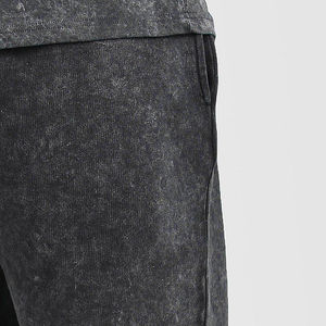 Men's High Street Style Acid Wash Casual <b>Shorts</b> Quick Dry & Active Wear OEM Service Available Quality Solid Color <b>Cheap</b> Price - Product Image 4