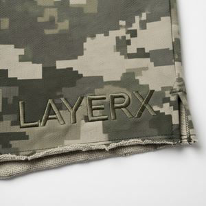 <b>Men</b> Eco-Friendly Cotton <b>Shorts</b> Custom <b>Camo</b> Print Streetwear Baggy Fit Distressed Gym Casual Half Pants Quick Dry Wholesale OWM - Product Image 4