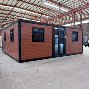 บ้านสำเร็จรูปสมัยใหม่ บ้านคอนเทนเนอร์ บ้านโมดูลาร์ บ้านขนาดเล็ก อพาร์ทเมนท์ โรงแรม วิลล่า เคบิน ขนาด 20 ฟุต 40 ฟุต สำหรับขาย - Product Image 1
