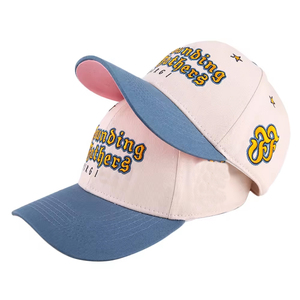 Gorra de béisbol de dos tonos deportiva de moda para hombre, gorra de camionero con logotipo bordado en 3D de 5 paneles y algodón 100% de alta calidad personalizada al por mayor - Product Image 5