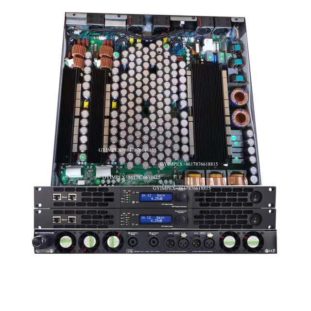 DSPALL242 2 Ohms Stable 15600 Watts Subwoofer Amplifiers Built in Germany Alldsp Digital Amplifier Plate DSP Power Amplifier