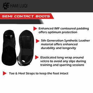 รองเท้าคาราเต้กึ่งติดต่อประสิทธิภาพสูงสำหรับการฝึกศิลปะการต่อสู้รวมถึงรองเท้าคิกบ็อกซิ่งอุปกรณ์เทควันโดยูโด - Product Image 4