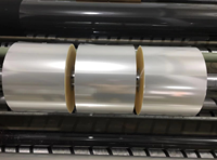 Film plastique transparent BOPP, film rétractable thermique pour paquets de cigarettes et emballages de tabac