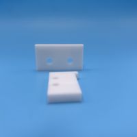 Lame de découpe en céramique de zircone personnalisée, haute précision, composants industriels avec services de soudage et de pliage