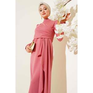 Robe plissée rose - Product Image 3