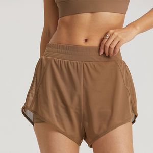 Top Trending <b>Womens</b> High Quality Quick Dry Board <b>Shorts</b> Gym Active Wear Breathable Fitness <b>Shorts</b> 100% Cotton <b>Elastic</b> <b>Waist</b> - Product Image 5