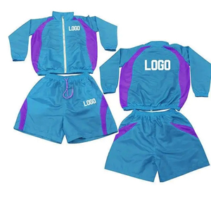 reflective windbreaker <b>set</b> unisex tracksuit waterproof jacket shorts <b>set</b> hooded windbreaker custom logo apparel jogging suit - Product Image 1