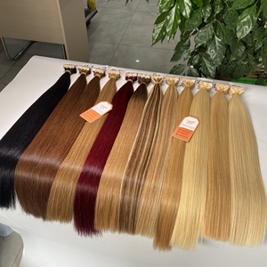Extensiones de cabello humano virgen vietnamita 100% sin procesar, con cinta adhesiva, lisas, colores personalizables, extensiones Remy con cinta adhesiva. - Product Image 3