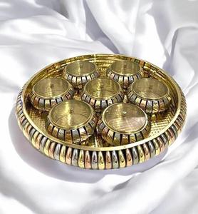 Boîtes de rangement décoratives en fer écologiques faites à la main pour épices et herbes, pour le stockage en vrac dans la cuisine, artisanat indien Tayyab - Product Image 5