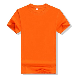 T-shirt en coton jaune uni pour homme, col rond, manches courtes, coupe classique, jersey décontracté, design simple, t-shirts pour homme - Product Image 2