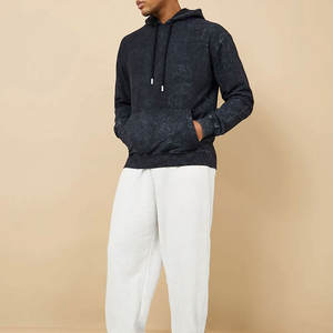 Sudadera con Capucha Lavada al Ácido, Precio al por Mayor, MOQ Bajo, Felpa Francesa de Algodón, Estilo Vintage, Sudadera con Capucha Lavada al Ácido para Hombre - Product Image 3