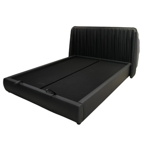 Tête de lit de luxe en cuir Heritage confortable avec rangement et cadre en acier, base relevable moderne - Product Image 5