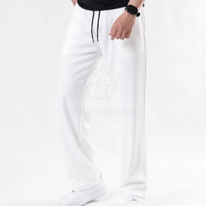 Pantalon de mode décontracté pour homme, coupe ample, taille ajustable, en tissu de coton durable, idéal pour un usage quotidien en extérieur - Product Image 4