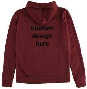 Sudaderas con capucha de calidad al por mayor de peso pesado de algodón con capucha de los hombres de gran tamaño de impresión personalizada pulóver sudaderas con capucha de algodón - Product Image 5