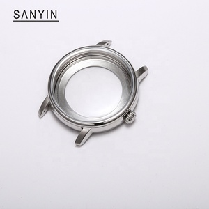 316L Stainless Steel <b>Watch</b> <b>Case</b> 41mm Sapphire Glass Fit Miyota 8215 Automatic Movement OEM Custom Wristwatch Accessories - Product Image 1