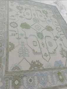 พรมลายพื้นที่แบบถักด้วยมือสไตล์วินเทจ8x10มีลวดลายนามธรรมสีสันสดใสสำหรับห้องนอนห้องครัวห้องเด็กและพื้นที่อื่นๆ - Product Image 3