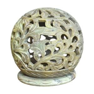 Avion fait main et bougeoir en stéatite de forme ronde fine avec un design haut de gamme Meilleur produit pour l'article de décoration de dîner T Light - Product Image 5