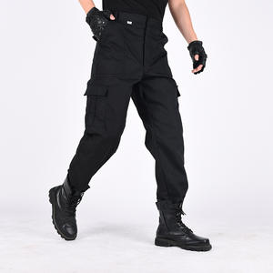 Men's Summer <b>Hi</b> <b>Vis</b> Reflective <b>Work</b> Pants Multi-Pockets Wholesale Safety Cargo Guard Uniforms <b>Work</b> <b>Trousers</b> for Security Use - Product Image 3